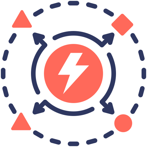 Decentralized free icon Decentralized free icon