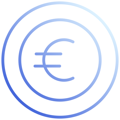 euro icono gratis