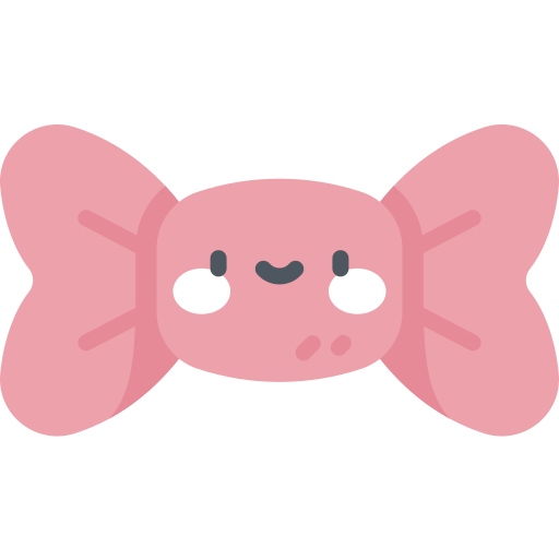 Bow tie Kawaii Flat icon