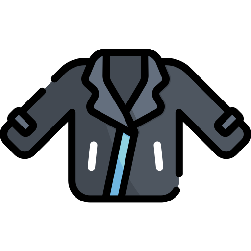 Chaqueta de cuero icono gratis