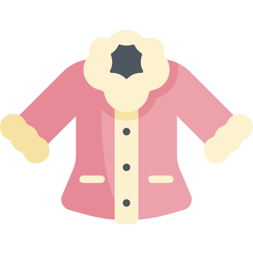 Coat Kawaii Flat icon