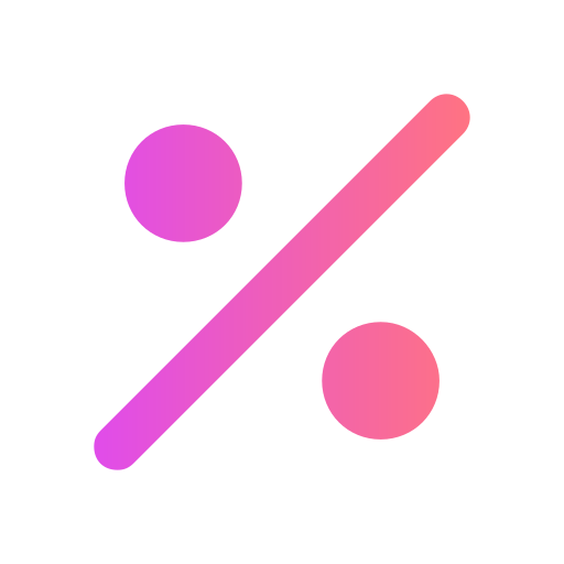 porcentaje icono gratis