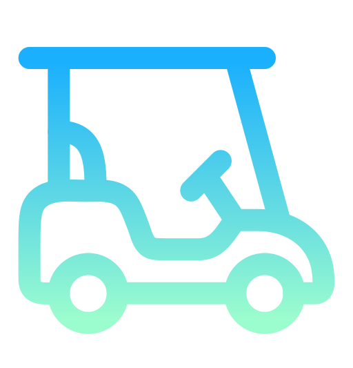 carrito de golf icono gratis