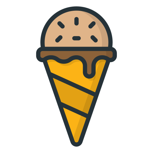 cono de helado icono gratis