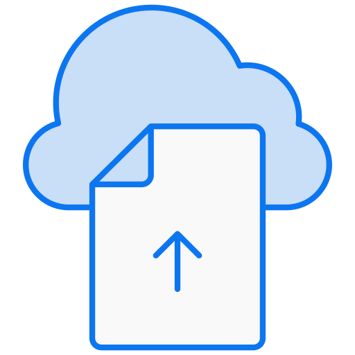 carga en la nube icono gratis