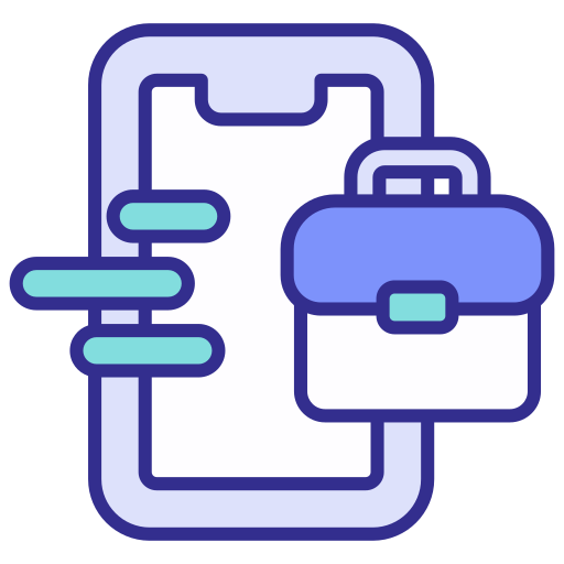 Mobile portfolio free icon Mobile portfolio free icon
