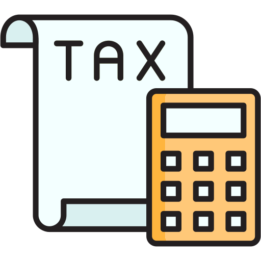 impuestos icono gratis