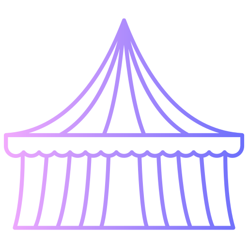 tente de fête Icône gratuit