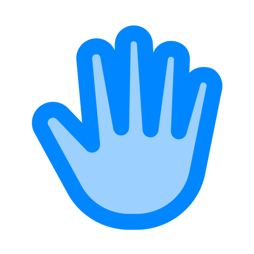 mano icono gratis