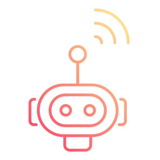 tecnología de inteligencia artificial icono gratis