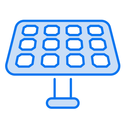 panel solar icono gratis