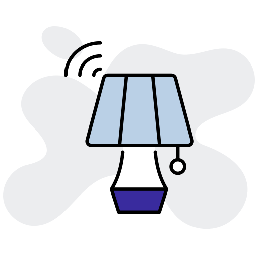 Smart lamp free icon Smart lamp free icon