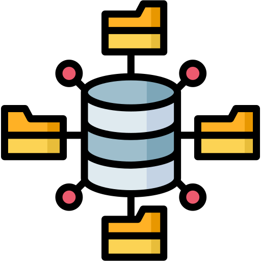 red de bases de datos icono gratis