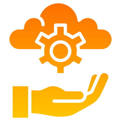 servicio en la nube icono gratis