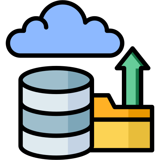 carga de base de datos icono gratis