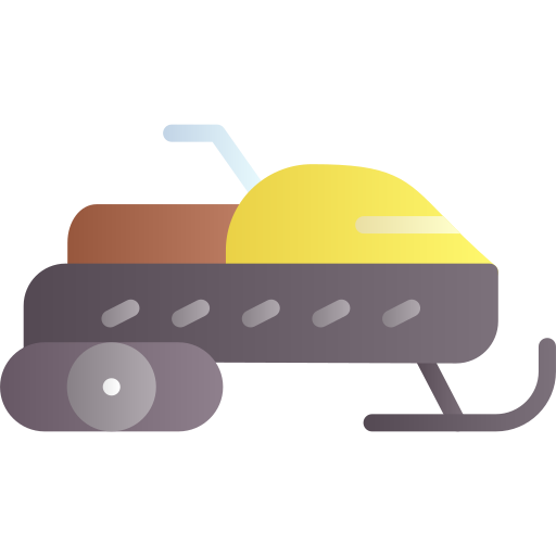 Snowmobile free icon