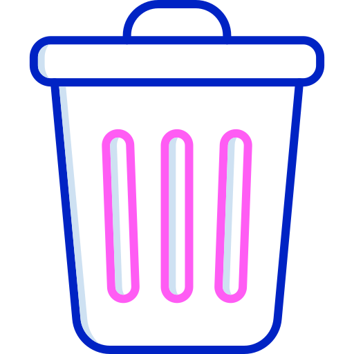 papelera de reciclaje icono gratis