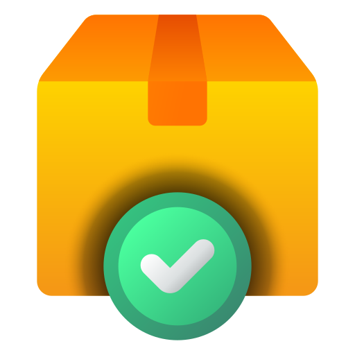 paquete entregado icono gratis