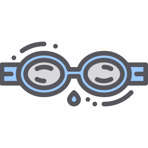 Swimming glasses icono gratis