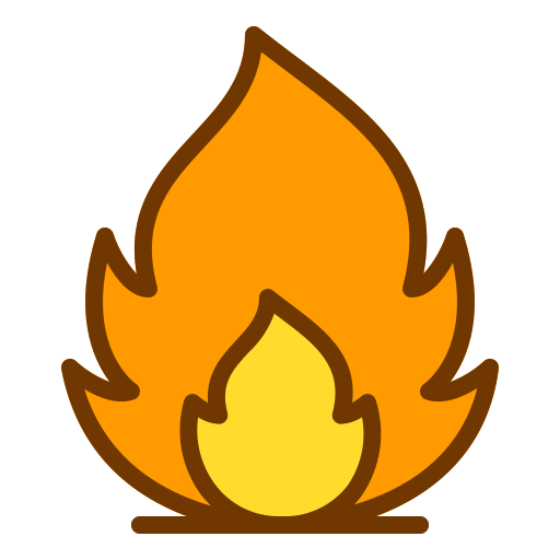 brennbar kostenlos Icon