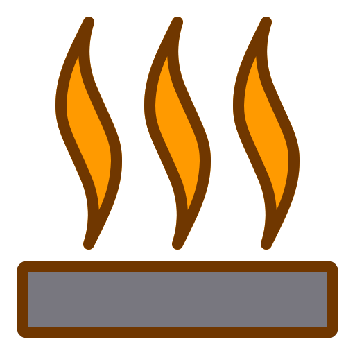 heiße oberfläche kostenlos Icon