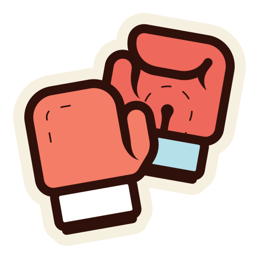 guantes de boxeo icono gratis