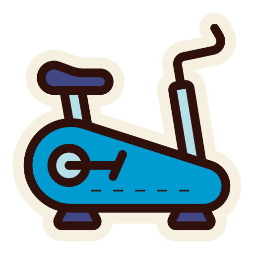 Exercise bike free icon Exercise bike free icon