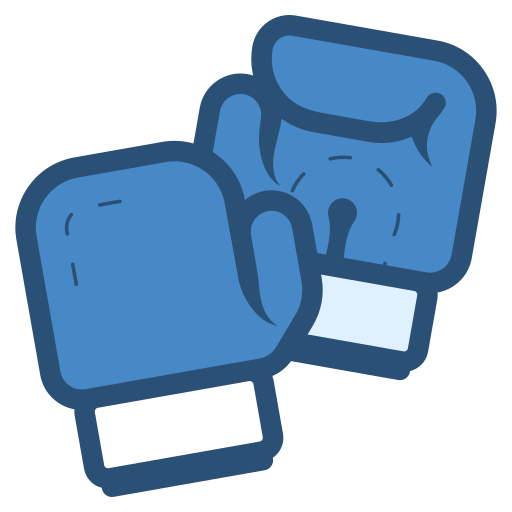 guantes de boxeo icono gratis