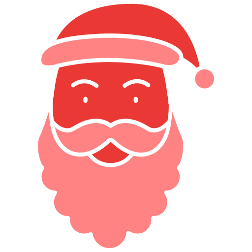 papá noel icono gratis