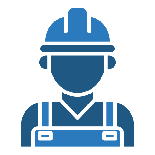 trabajador de la construcción icono gratis