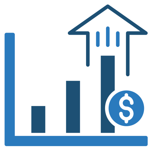 crecimiento icono gratis