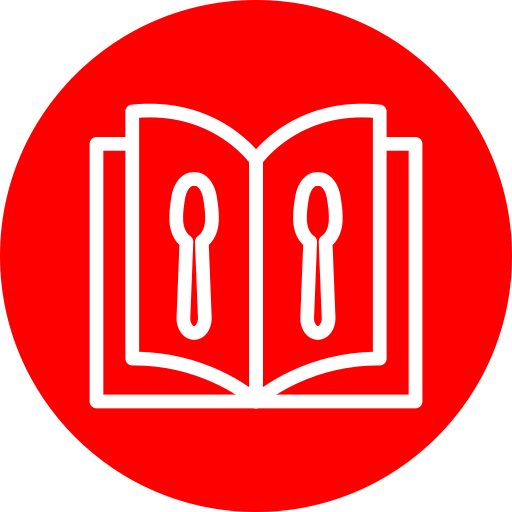 livro de culinária grátis ícone