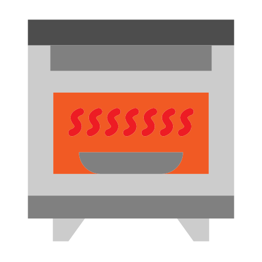 Oven free icon Oven free icon