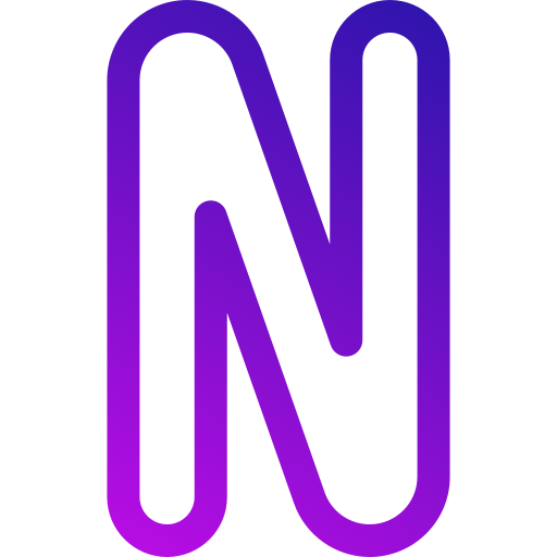 문자 n 무료 아이콘