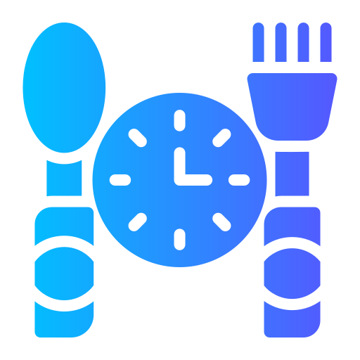 hora de comer grátis ícone hora de comer grátis ícone