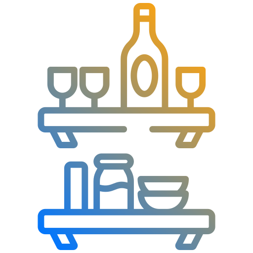 주방 선반 무료 아이콘