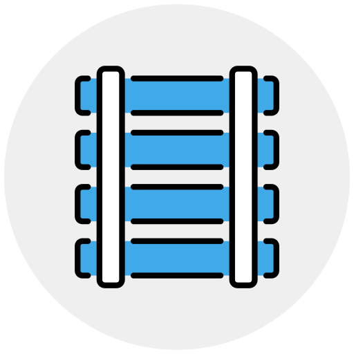 ferrocarril icono gratis