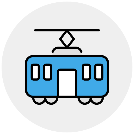 Tram free icon