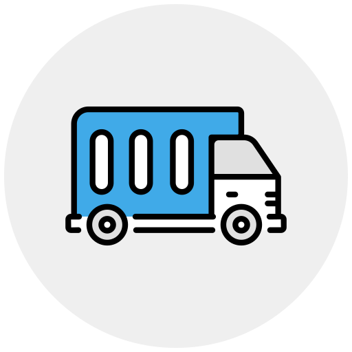 camión icono gratis