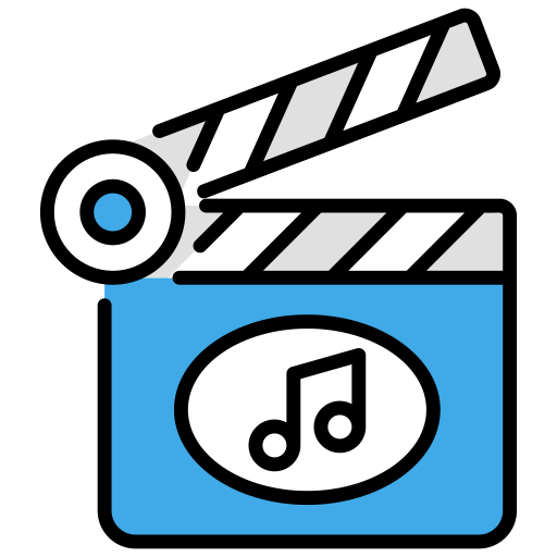 carrete de película icono gratis