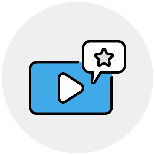 película icono gratis