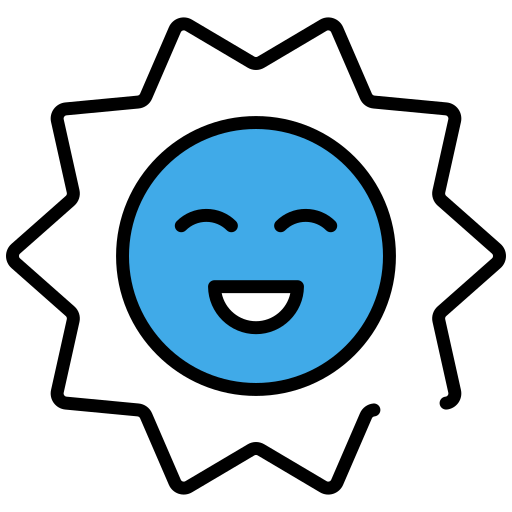 Sun free icon