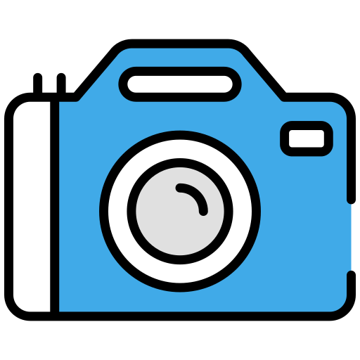 cámara de fotos icono gratis