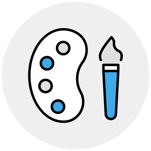Palette free icon Palette free icon