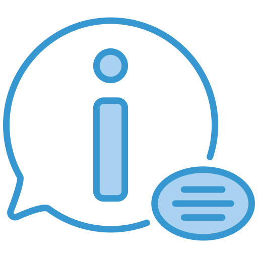 información icono gratis