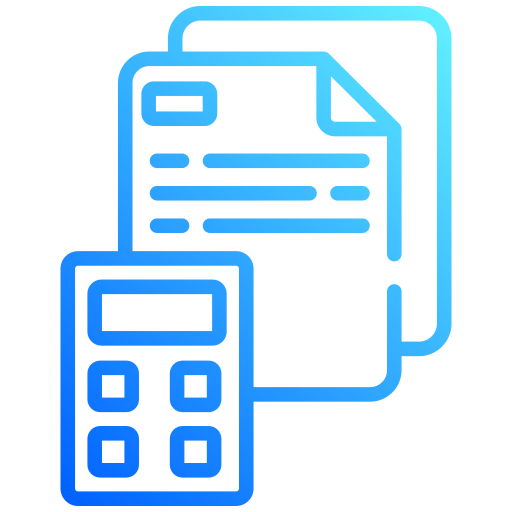 presupuesto icono gratis