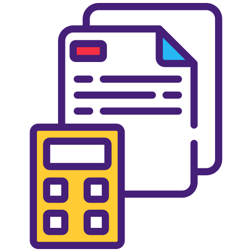 presupuesto icono gratis