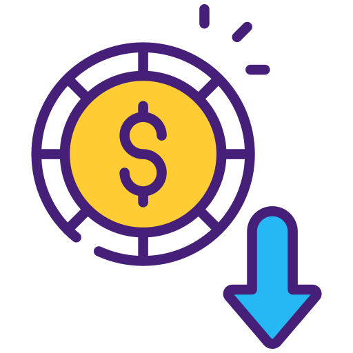 Decrease free icon