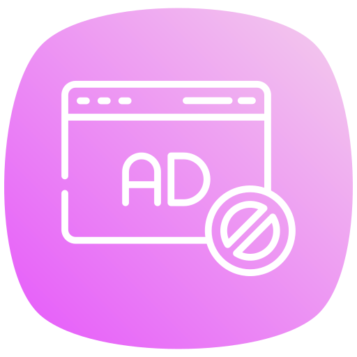 bloqueador de anuncios icono gratis