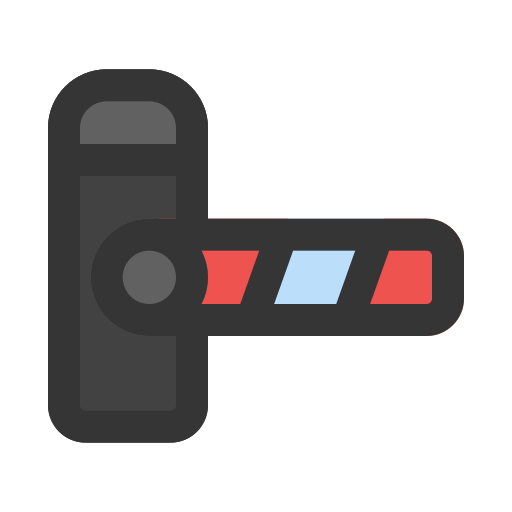 barrera icono gratis